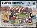 Antigua and Barbuda 1989 Walt Disney 5 $ Multicolor Scott 1213. Antigua & Barbuda 1989 Scott 1213 Walt Disney Sena River Paris. Uploaded by susofe